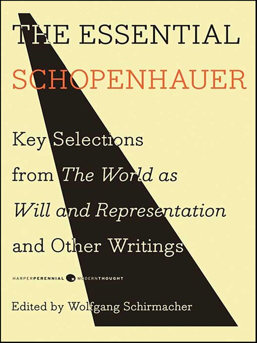 Title details for The Essential Schopenhauer by Arthur Schopenhauer - Available